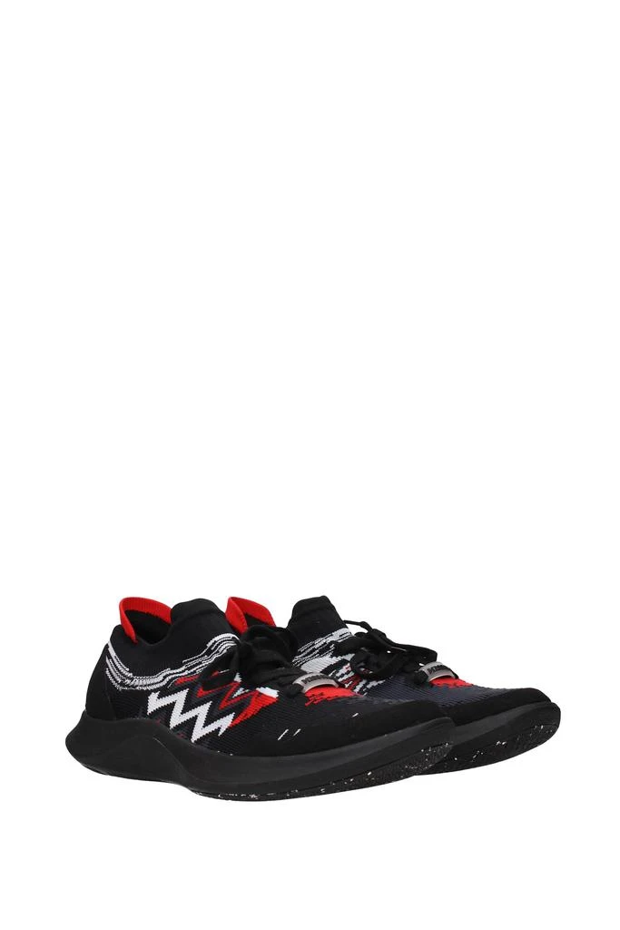 商品Missoni|Sneakers acbc Fabric Black Red,价格¥916,第2张图片详细描述