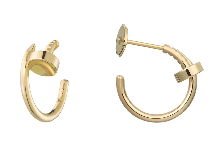 商品[国内直发] Cartier|卡地亚 JUSTE UN CLOU耳环 18K黄金,价格¥30745,第5张图片详细描述