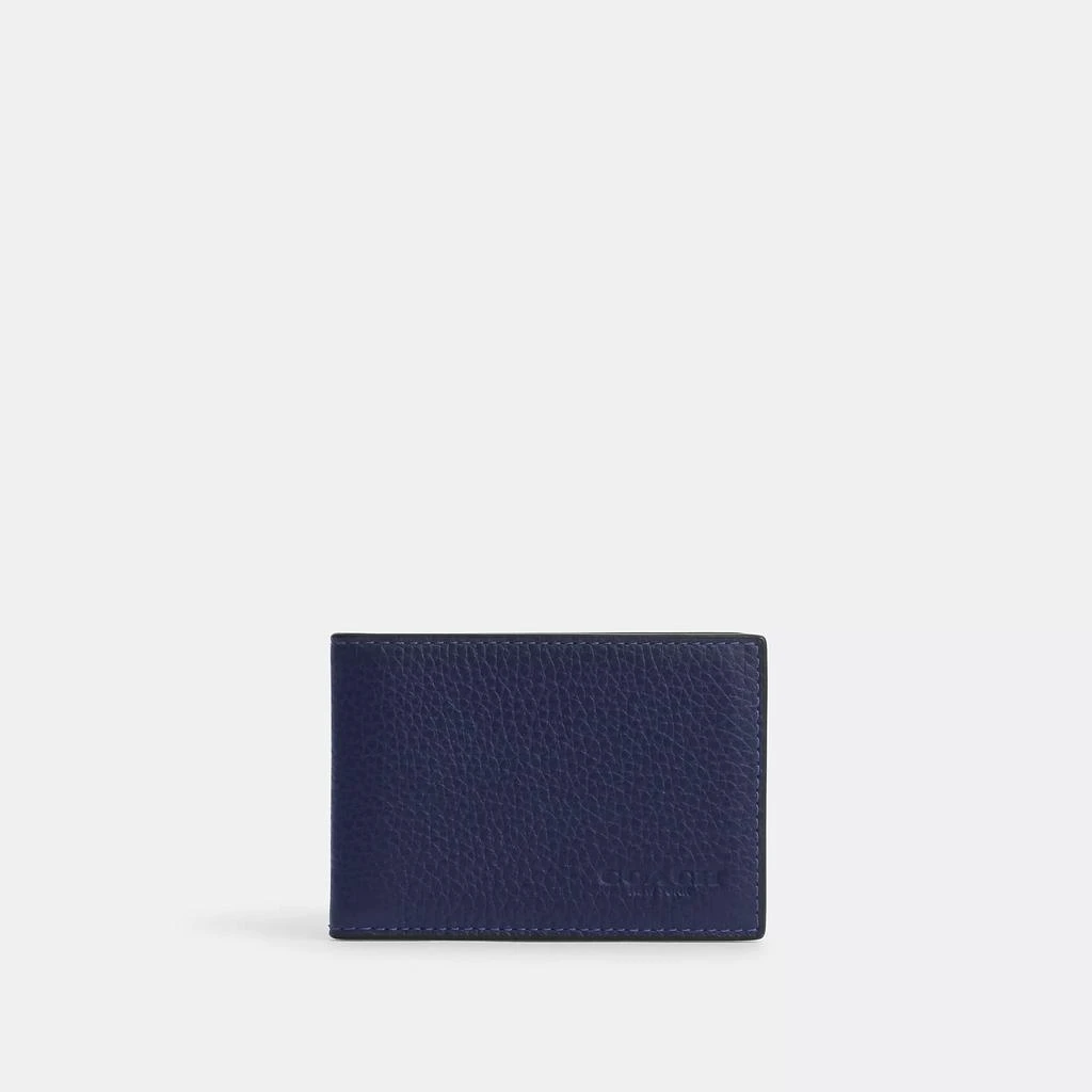 商品Coach|Compact Billfold Wallet,价格¥317,第4张图片详细描述