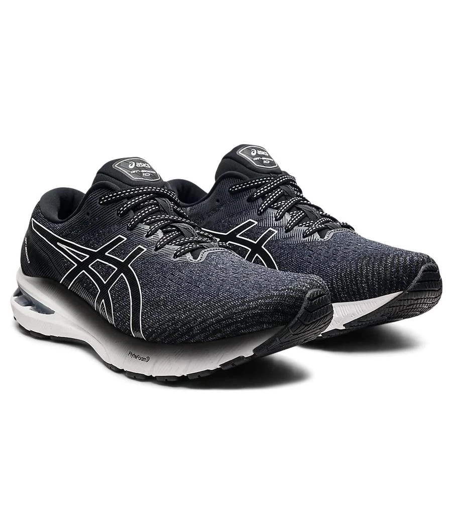 商品Asics|Men's Gt-2000 10 Running Shoes - D/medium Width In Black/white,价格¥774,第2张图片详细描述