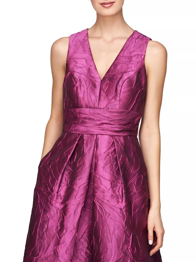 商品Kay Unger|Mariah Jacquard Textured Gown,价格¥2596,第5张图片详细描述