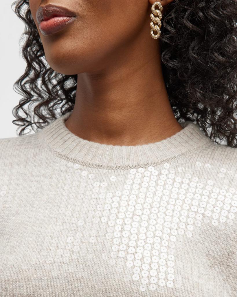 Camilla Cashmere Embellished Sweater商品第4张图片规格展示