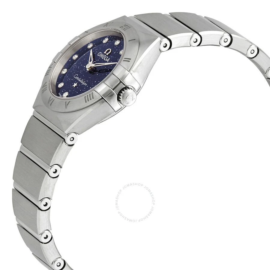 商品Omega|Constellation Quartz Diamond Blue Dial Ladies Watch 131.10.25.60.53.001,价格¥26904,第2张图片详细描述