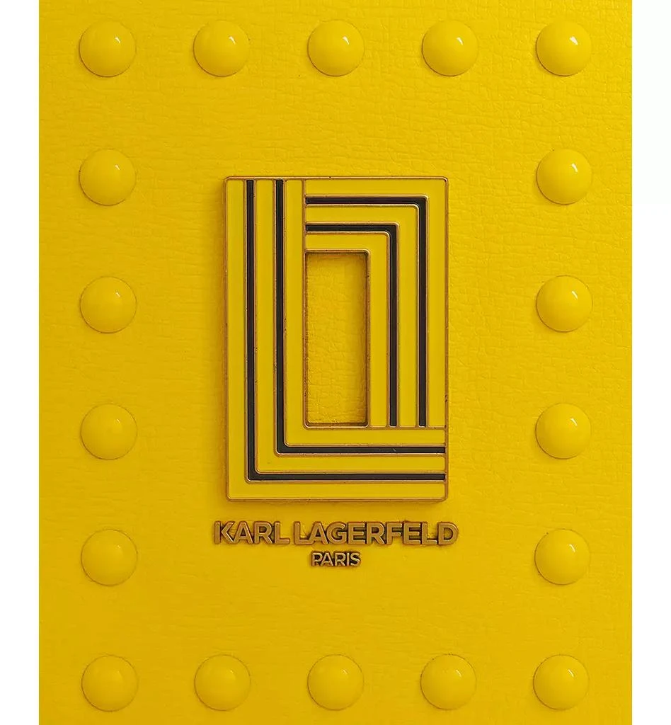 商品Karl Lagerfeld Paris|Simone Small Leather Tapestry Crossbody,价格¥1021,第3张图片详细描述
