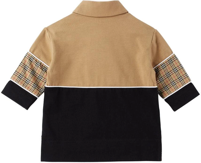 商品Burberry|驼色 & 黑色 Mandie 婴儿衬衫,价格¥2427,第2张图片详细描述