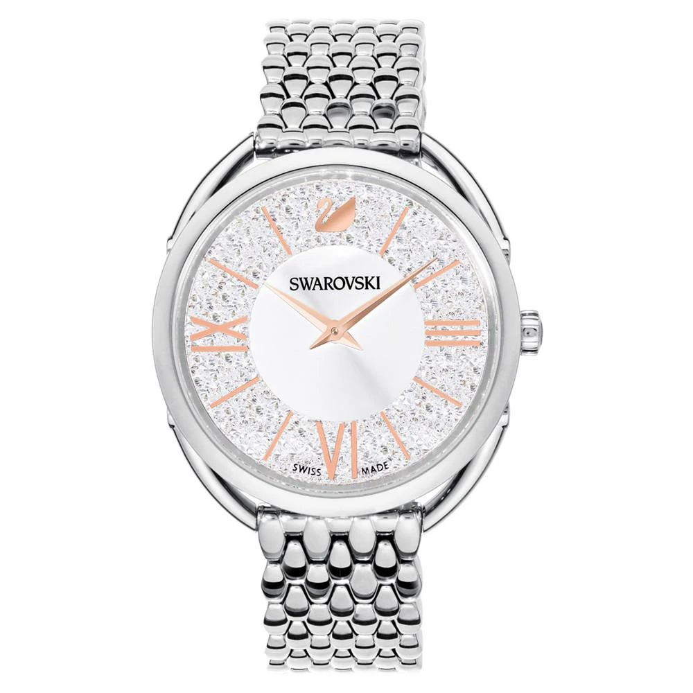 商品Swarovski|Women's Swiss Crystalline Glam Stainless Steel Bracelet Watch 35mm,价格¥3013,第2张图片详细描述