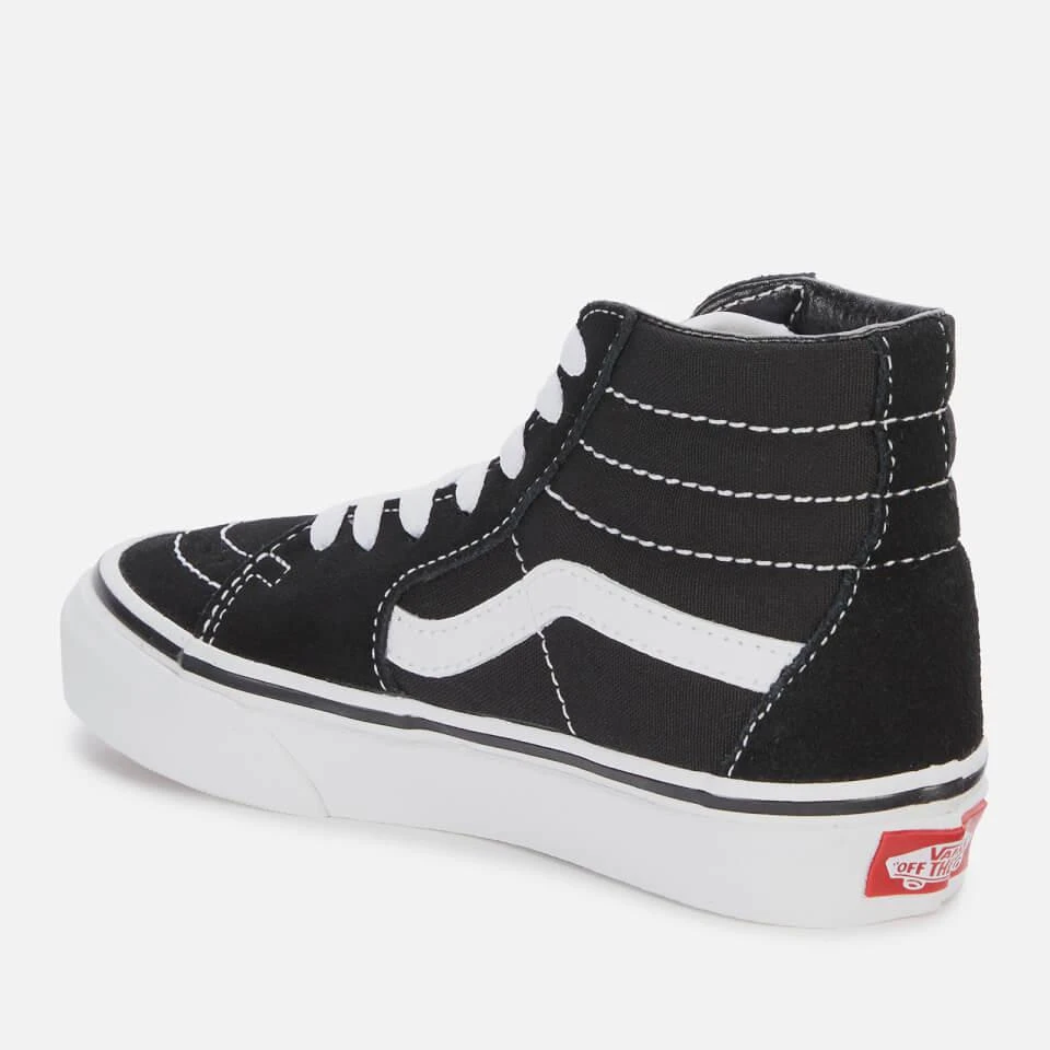 商品Vans|VANS KIDS' SK8-HI TRAINERS - BLACK/TRUE WHITE,价格¥221,第3张图片详细描述