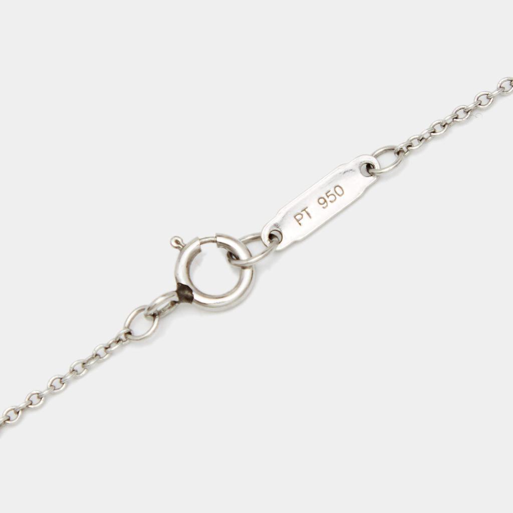 商品[二手商品] Tiffany & Co.|Tiffany & Co. Enchant Heart Diamond Platinum Pendant Necklace,价格¥18086,第7张图片详细描述