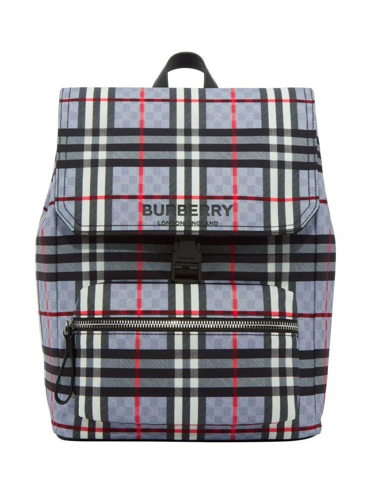 商品Burberry|Burberry Kids Vintage Check Pattern Logo Printed Backpack,价格¥4419,第1张图片