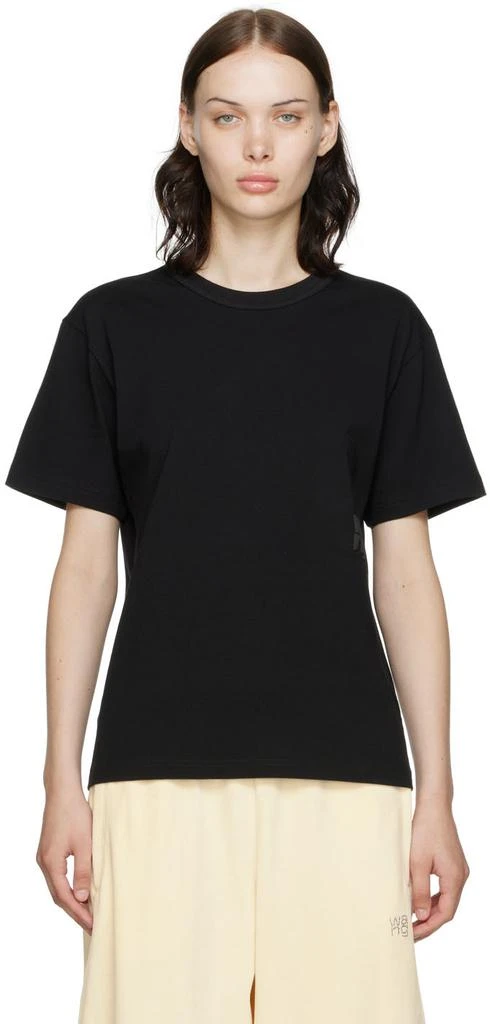 商品Alexander Wang|Black Puff Logo T-Shirt,价格¥430,第1张图片