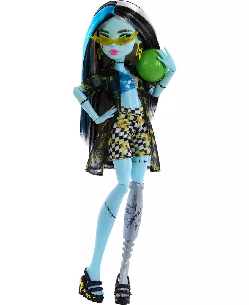 商品Monster High|Scare-Adise Island Frankie Stein Fashion Doll with Swimsuit Accessories,价格¥112,第2张图片详细描述