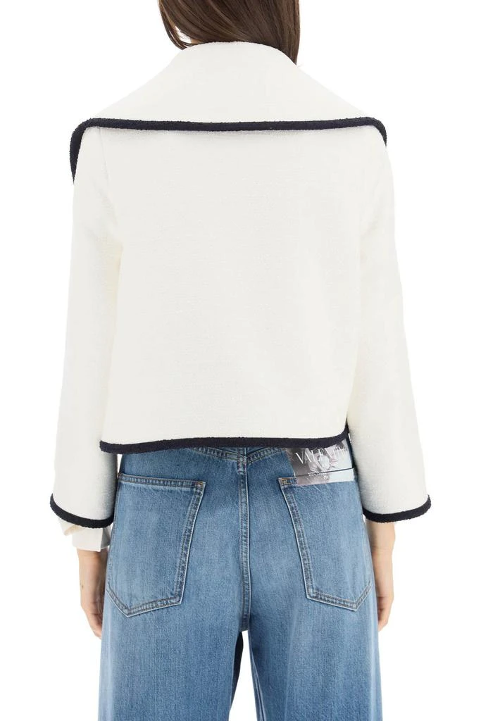 商品Valentino|Valentino crisp tweed jacket,价格¥15076,第3张图片详细描述