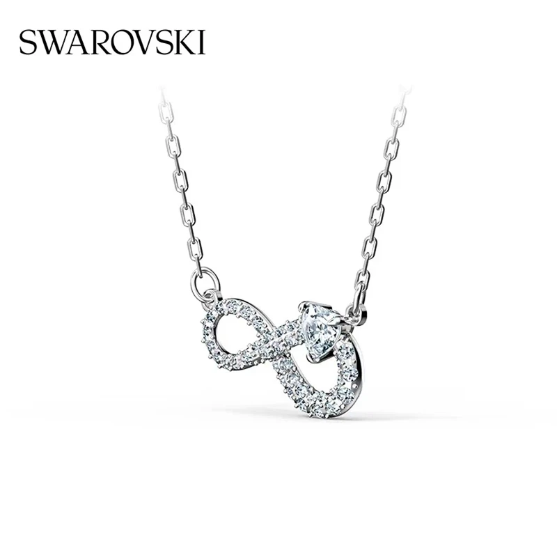 SWAROVSKI 施华洛世奇 项链 镀白金色 5520576  送女友  商品