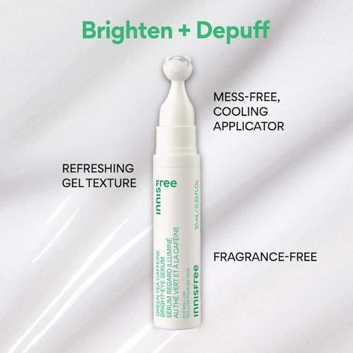 商品Innisfree|Green Tea Caffeine Bright-Eye Serum with Niacinamide,价格¥173,第3张图片详细描述