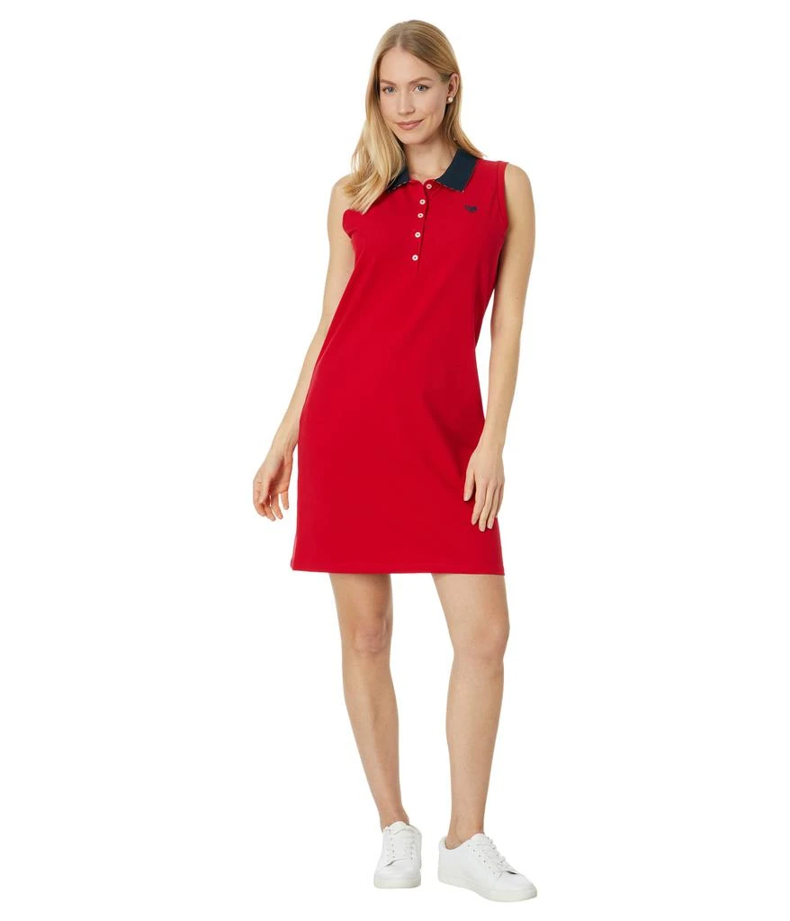 商品Tommy Hilfiger|Sleeveless Solid Polo Dress,价格¥514,第4张图片详细描述