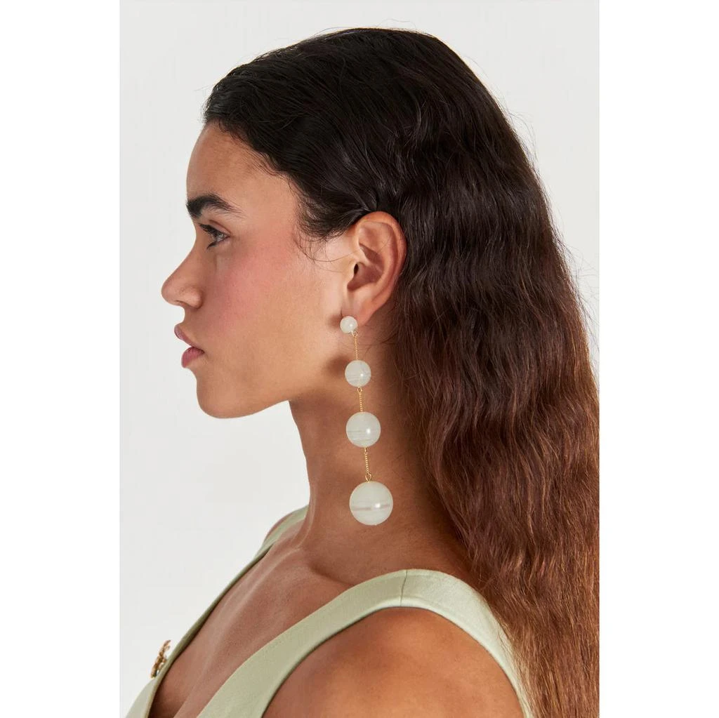 商品Angela's Edit|Cult Gaia- Candace Earrings,价格¥878,第3张图片详细描述