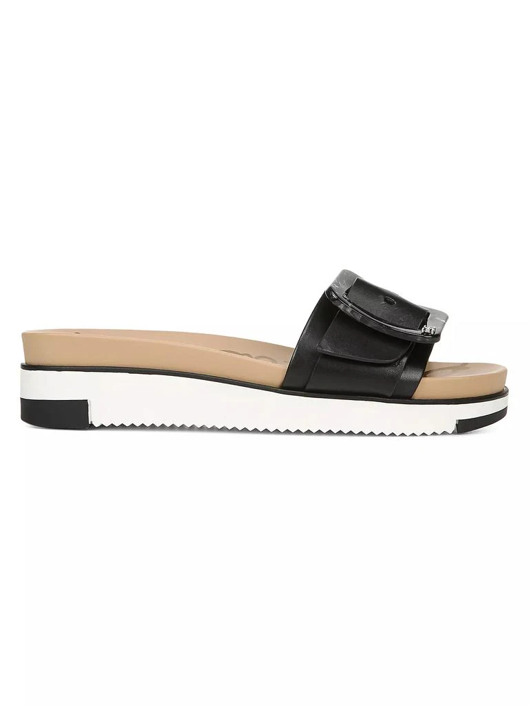 商品Sam Edelman|Ariane Leather Slides,价格¥448,第1张图片