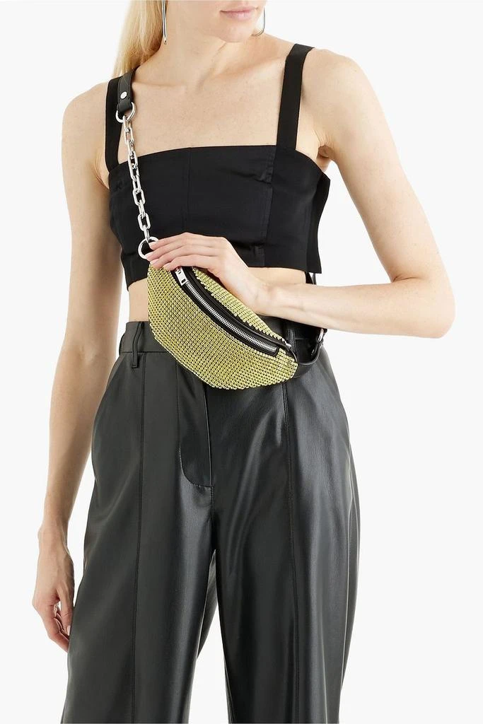 商品Alexander Wang|Attica crystal-embellished leather belt bag,价格¥3334,第2张图片详细描述