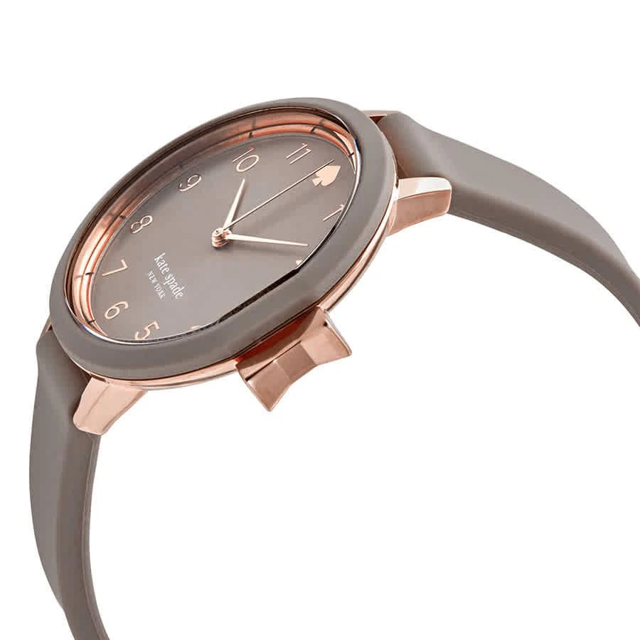 商品Kate Spade|Kate Spade New York Quartz Grey Dial Ladies Watch KSW1519,价格¥531,第2张图片详细描述