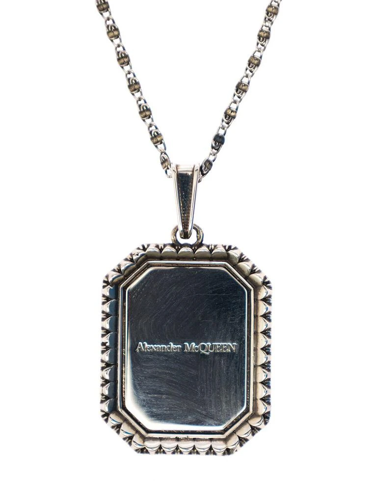 商品Alexander McQueen|Alexander McQueen Logo Engraved Necklace,价格¥2279,第2张图片详细描述
