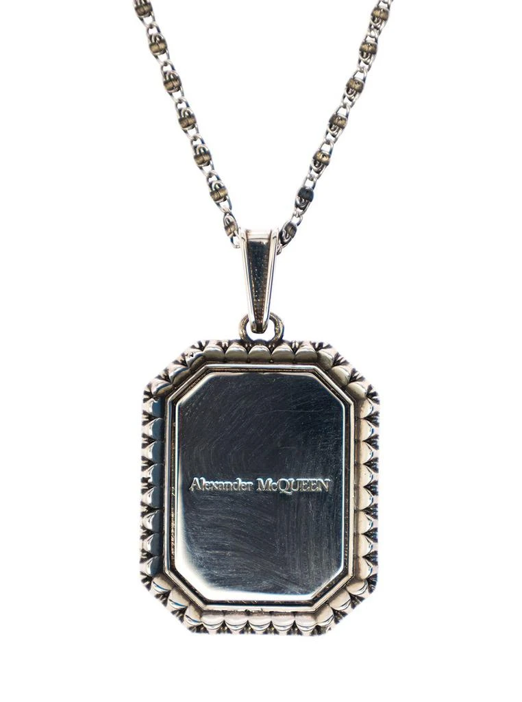 商品Alexander McQueen|Alexander McQueen Logo Engraved Necklace,价格¥1820,第2张图片详细描述