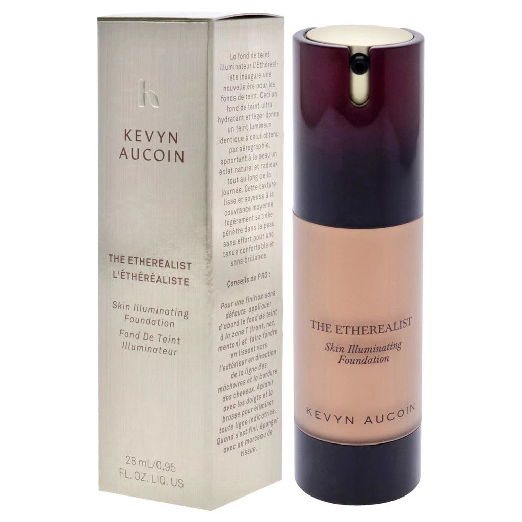 商品Kevyn Aucoin|The Etherealist Skin Illuminating Foundation - EF 09 Medium by Kevyn Aucoin for Women - 0.95 oz Foundation,价格¥388,第4张图片详细描述