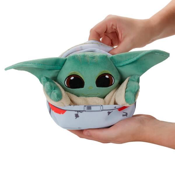 Hasbro Star Wars The Child (Baby Yoda) Hideaway Hover-Pram Plush商品第8张图片规格展示