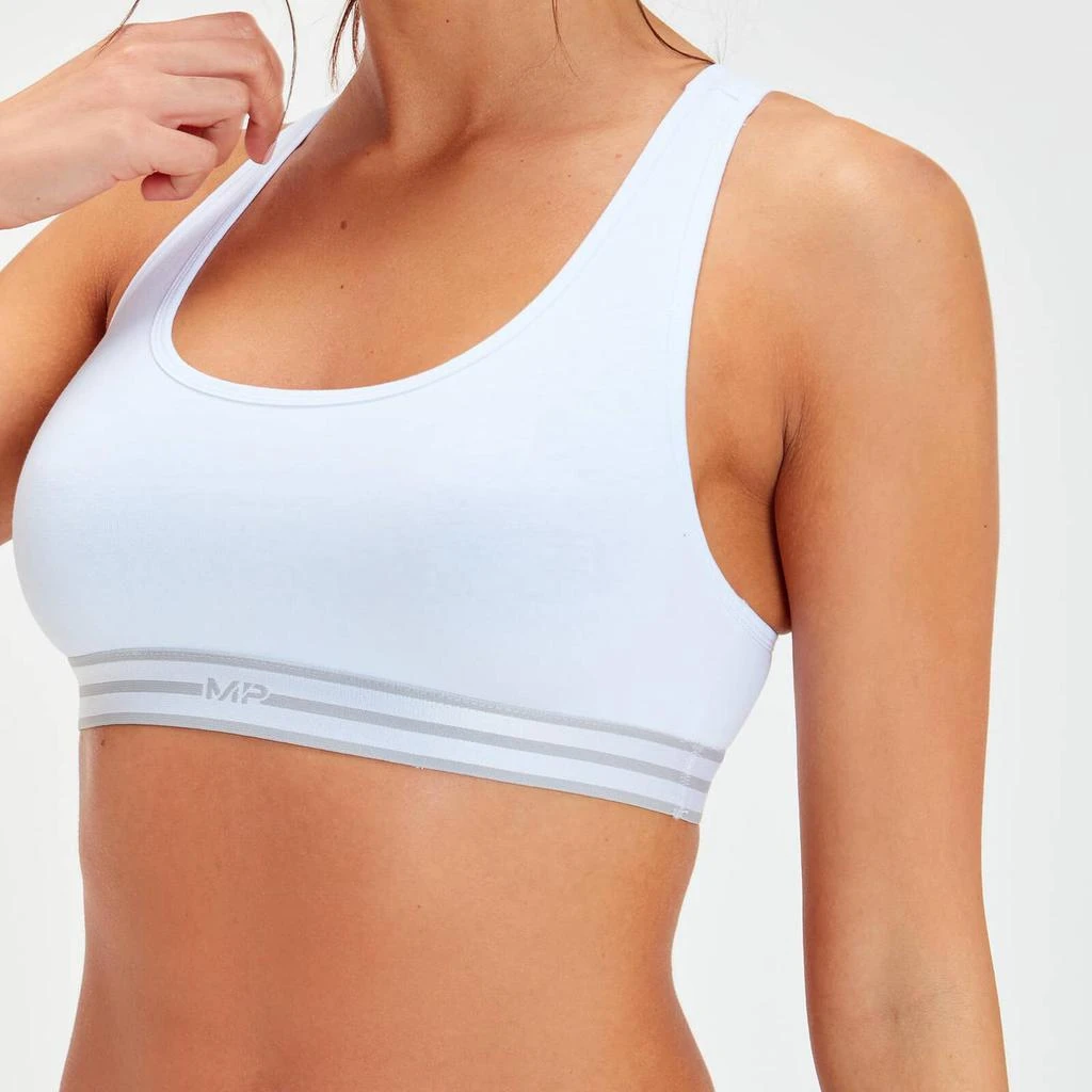 商品Myprotein|MP Women's Bralette - White (2 Pack),价格¥85,第4张图片详细描述