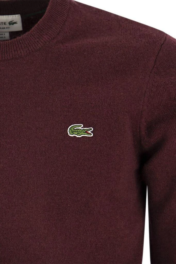 商品Lacoste|LACOSTE Crew-neck pullover in wool blend,价格¥967,第4张图片详细描述