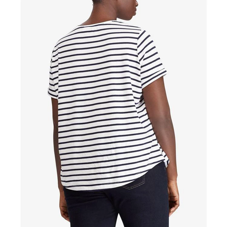 Plus Size Crew-Neck Short-Sleeve T-Shirt 商品