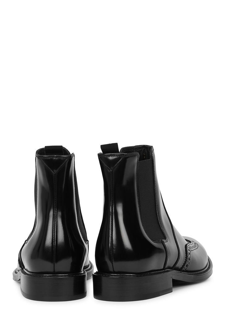 商品Yves Saint Laurent|Army black glossed leather Chelsea boots,价格¥5792,第5张图片详细描述