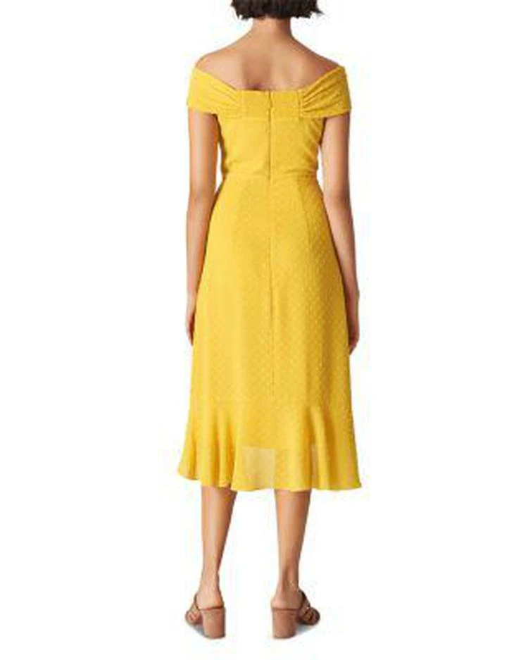商品Whistles|Eriko Off-the-Shoulder Dobby Dress,价格¥2103,第2张图片详细描述