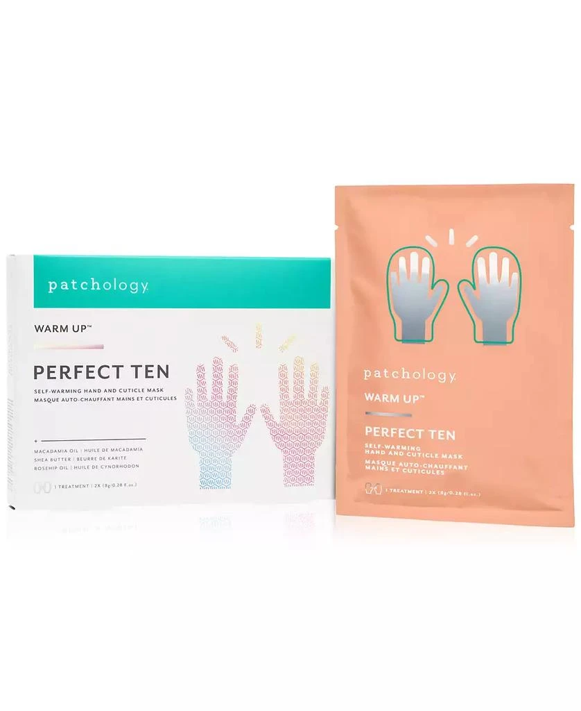 商品Patchology|Warm Up Perfect Ten Self-Warming Hand & Cuticle Mask,价格¥78,第2张图片详细描述