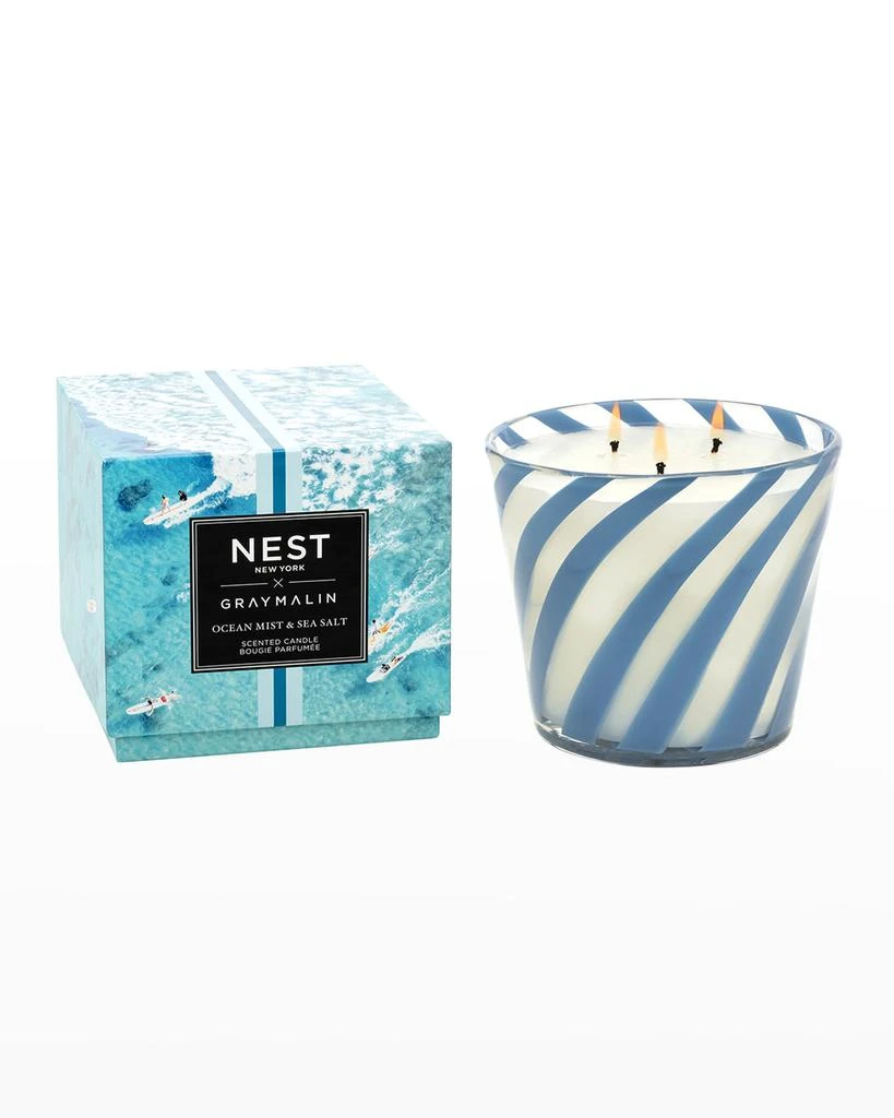 商品NEST New York|x Gray Malin 21.2 oz. Ocean Mist and Sea Salt 3-Wick Candle,价格¥594,第1张图片