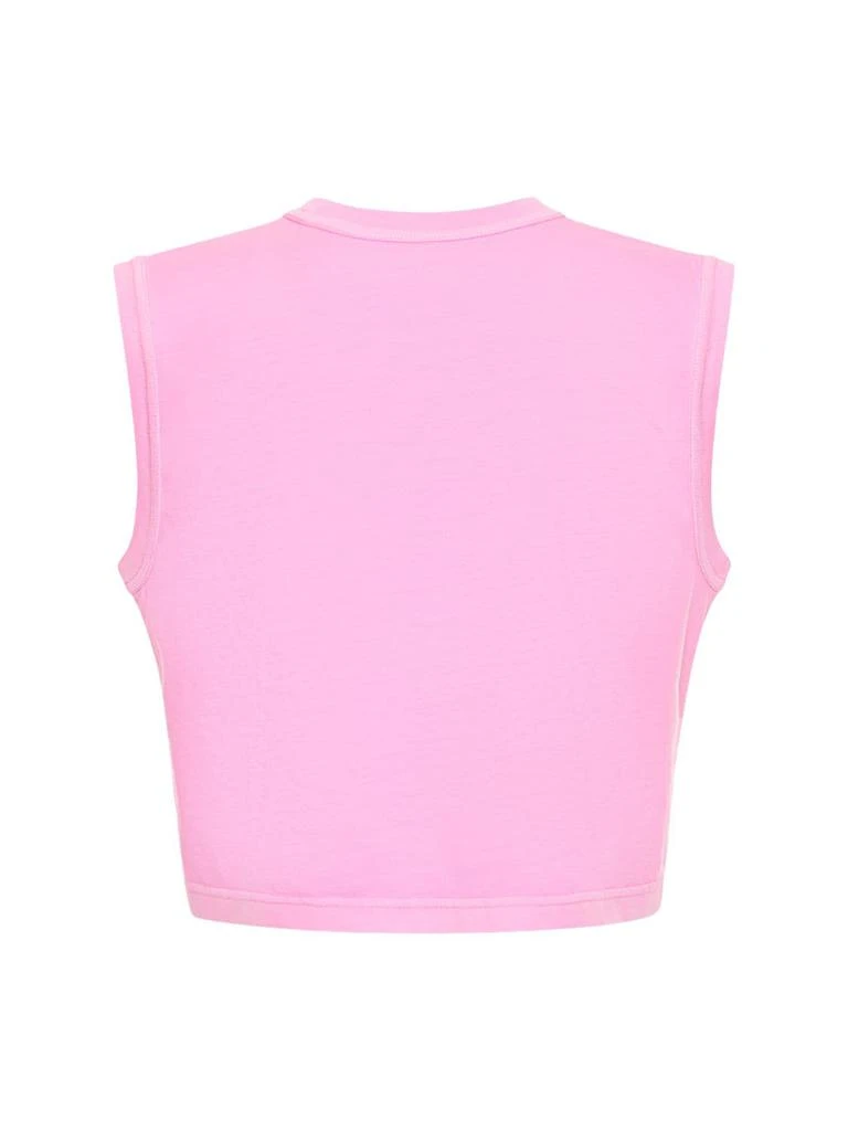 商品Alexander Wang|Essential Muscle Cotton Jersey T-shirt,价格¥503,第4张图片详细描述