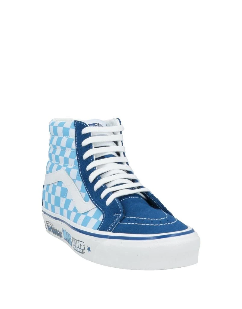 商品Vans|男款 Sk8 Hi 帆布板鞋 棋盘格 北卡蓝,价格¥384,第2张图片详细描述