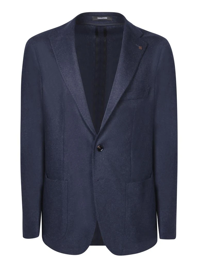 商品TAGLIATORE|Single-breasted Jacket Blue Suit,价格¥6505,第2张图片详细描述