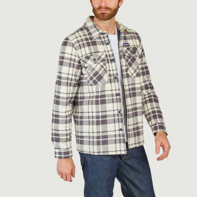 商品Patagonia|Fjord flannel shirt Ice Caps Smolder Blue PATAGONIA,价格¥821,第1张图片