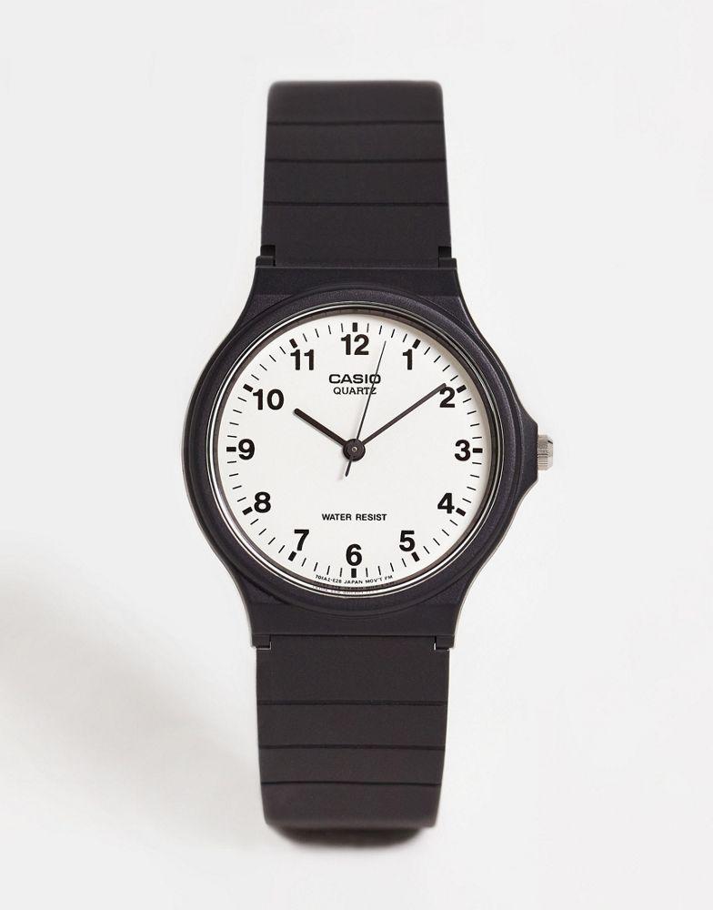 Casio MQ-24-7BLL analogue resin strap watch商品第1张图片规格展示