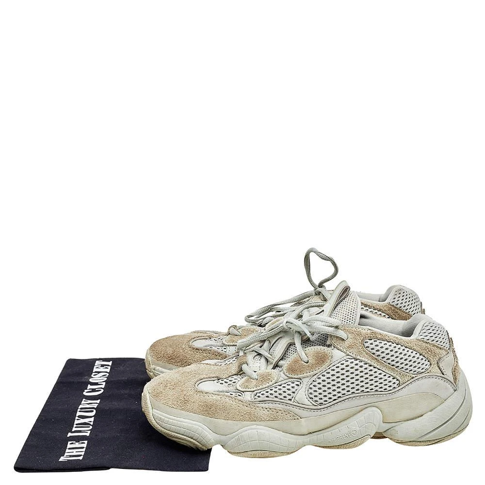 Yeezy x Adidas Grey Mesh and Suede 500 Salt Sneakers Size 40 商品