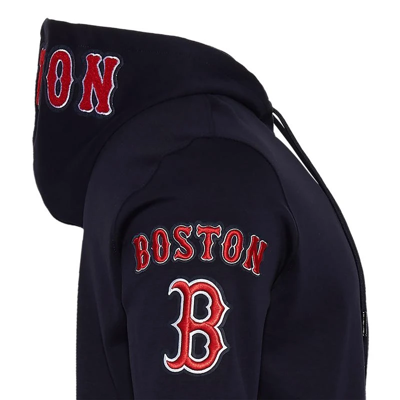 商品Pro Standard|Pro Standard Red Sox MLB Logo Hoodie - Men's,价格¥372,第3张图片详细描述