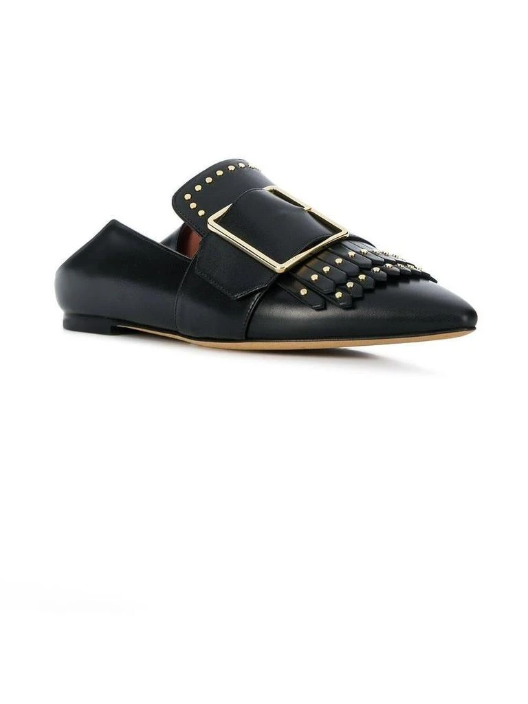 商品Bally|NEW Bally Hamelia Ladies Black Leather Studded Pumps,价格¥2434,第1张图片