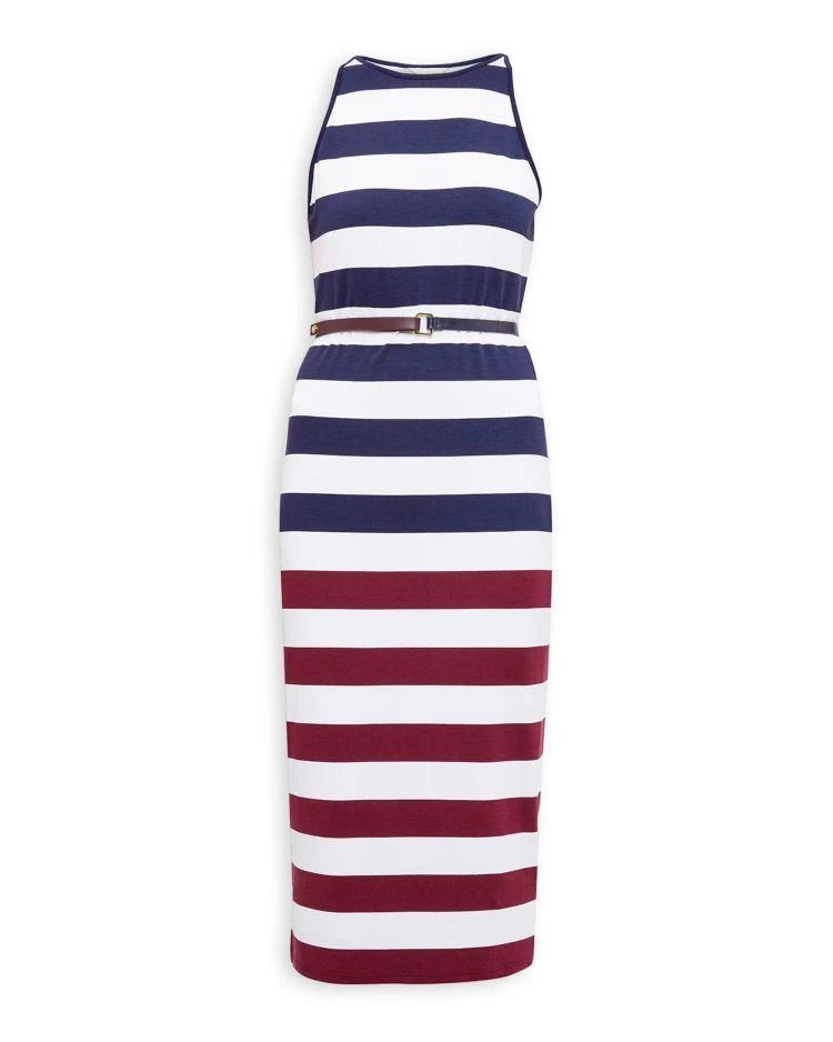 商品Ted Baker London|Rowing Stripe Midi Dress,价格¥875,第5张图片详细描述