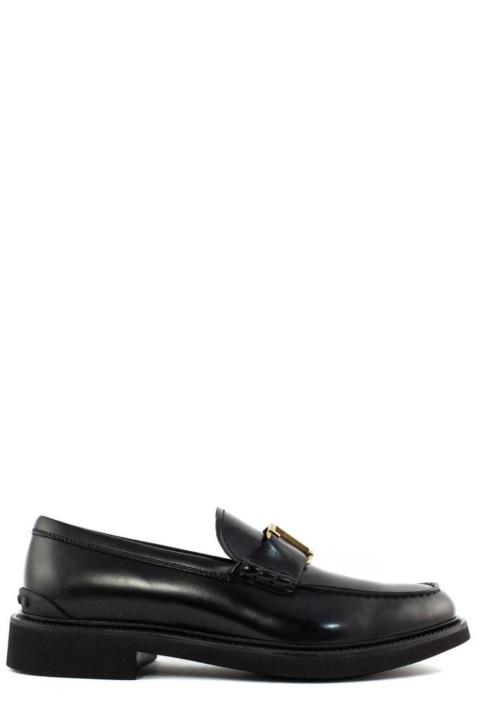 商品Tod's|Tod's T Timeless Logo Plaque Loafers,价格¥2981,第1张图片