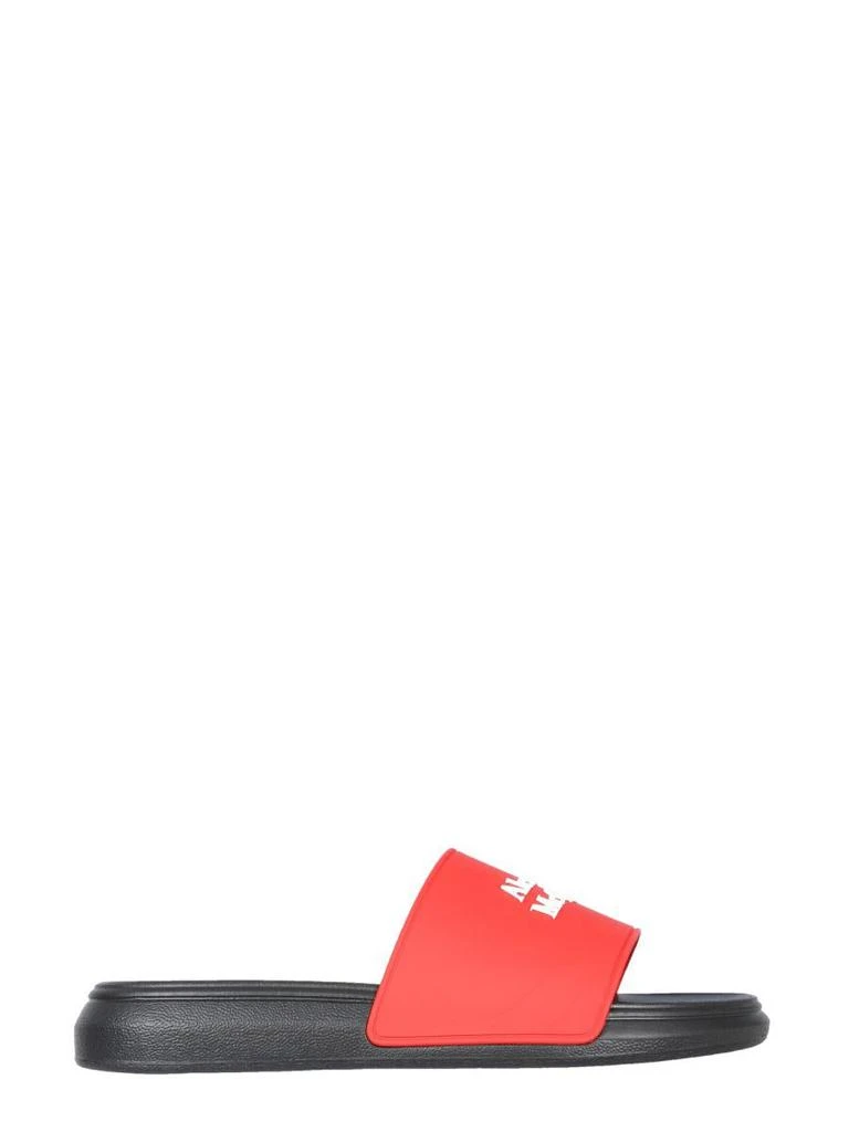 商品Alexander McQueen|ALEXANDER MCQUEEN SLIDE SANDALS,价格¥1161,第3张图片详细描述