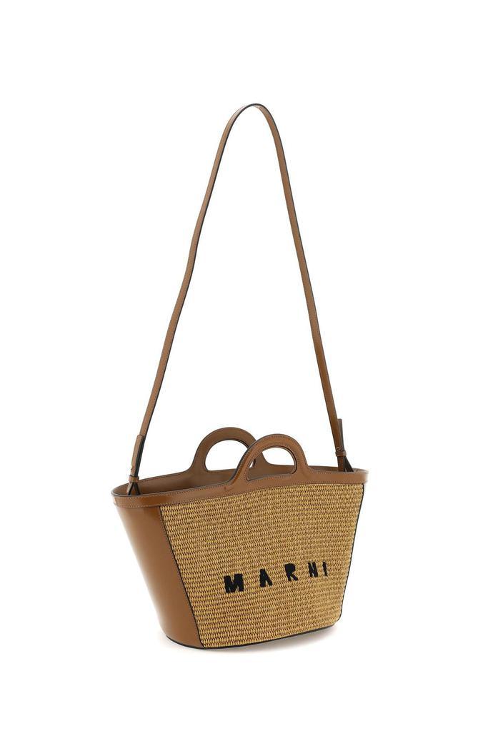 商品Marni|RAFFIA AND LEATHER SMALL TROPICALIA BUCKET BAG,价格¥5093,第6张图片详细描述