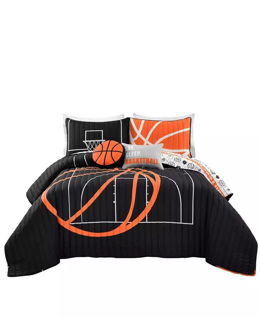 商品Macy's|Kids Basketball Game 4-Pc. Quilt Set,价格¥1022,第1张图片