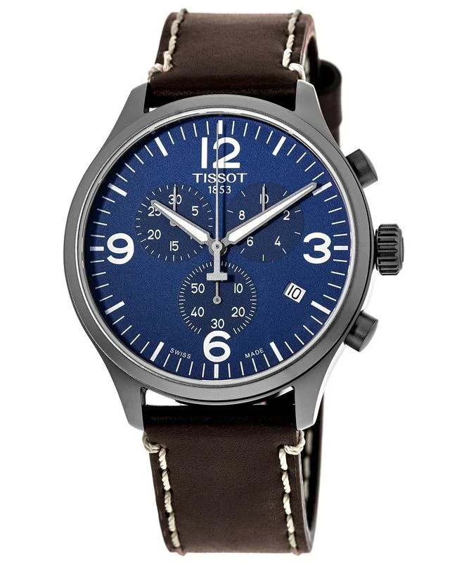 商品Tissot|Tissot T-Sport Chronograph XL Blue Dial Men's Watch T116.617.36.047.00,价格¥2326,第1张图片