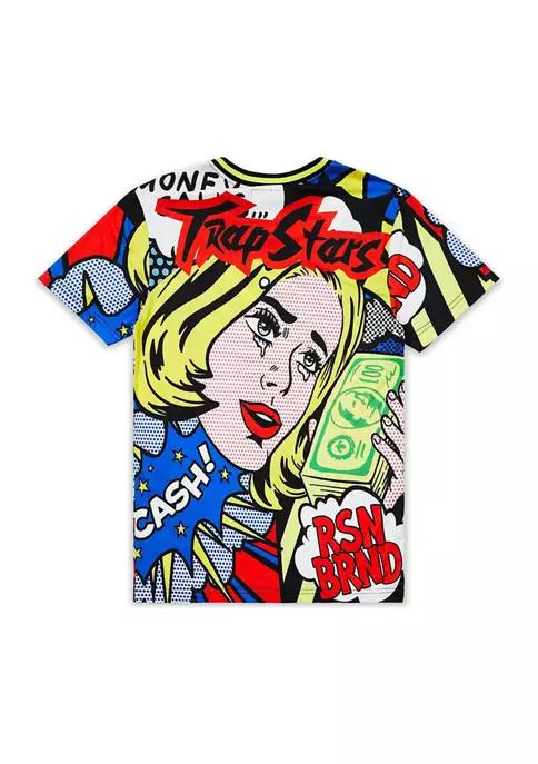 TRAP STARS SHORT SLEEVE TEE商品第2张图片规格展示