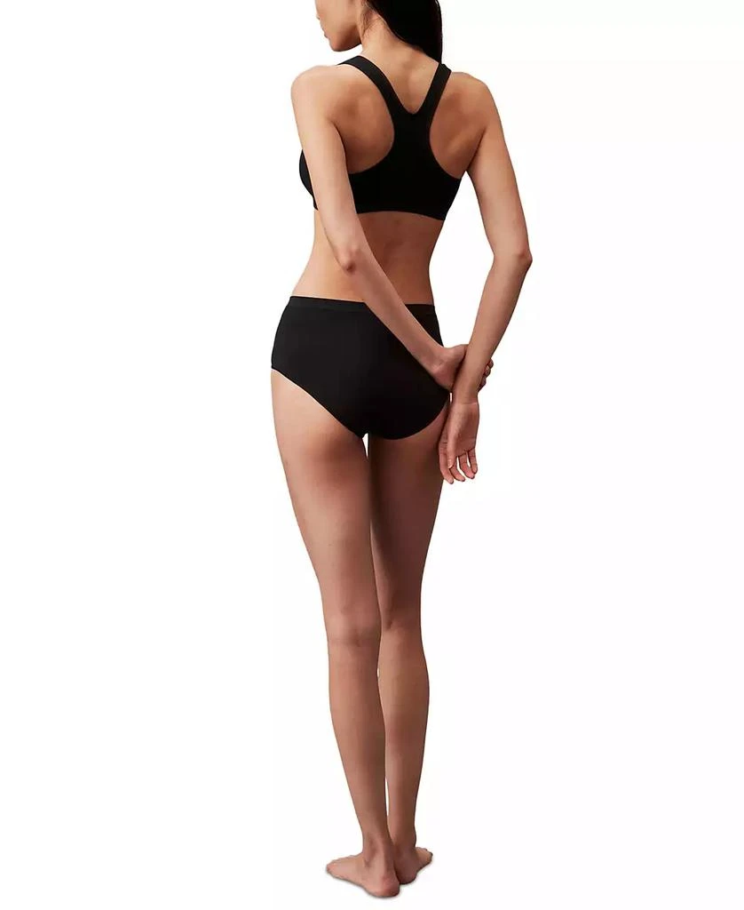 商品Calvin Klein|Women's Bonded Flex Seamless High-Rise Bikini Brief Underwear QD5160,价格¥118,第3张图片详细描述